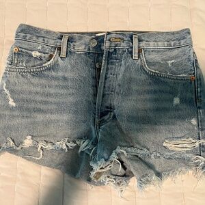 Agolde Parker jean shorts.